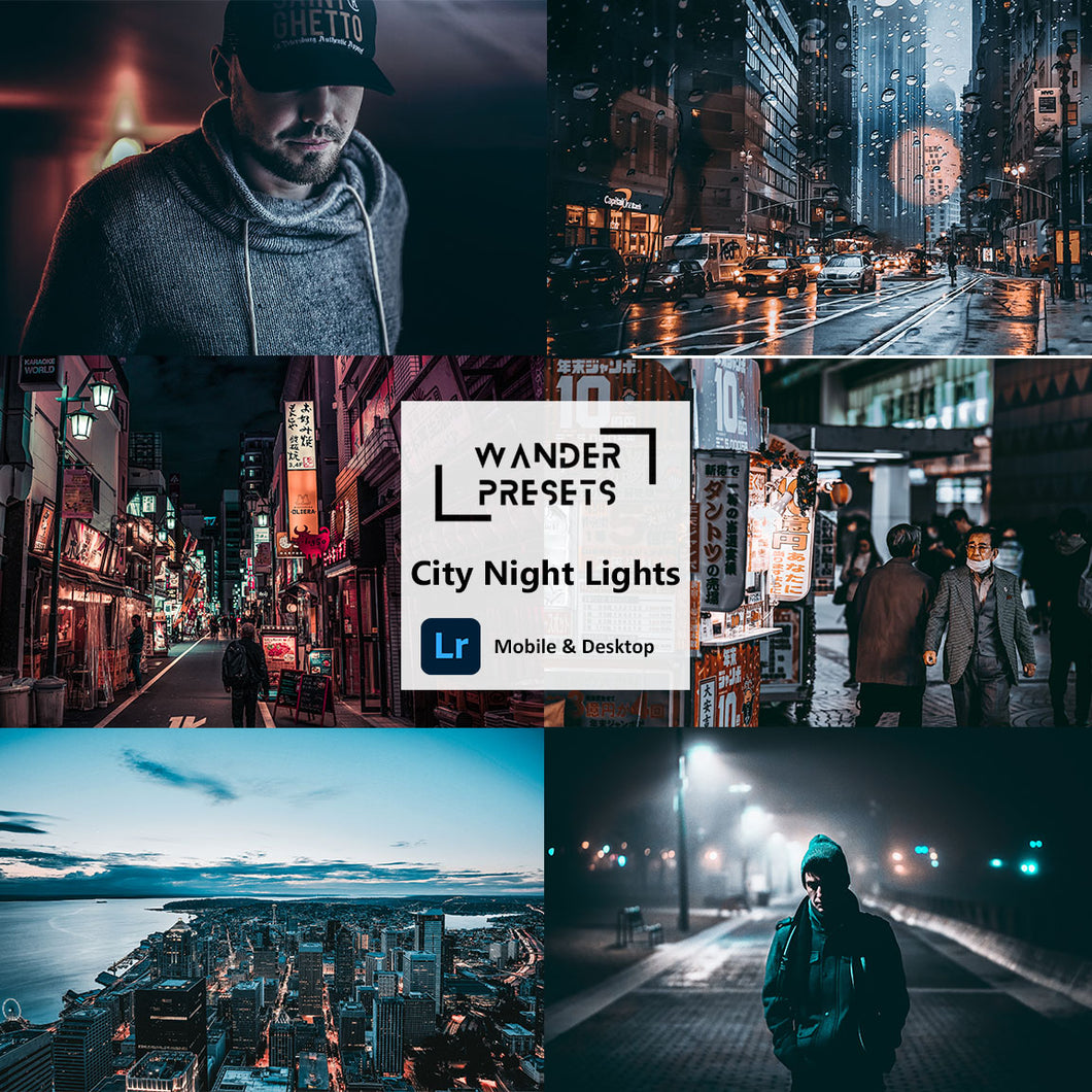 City Night Lights Preset Collection